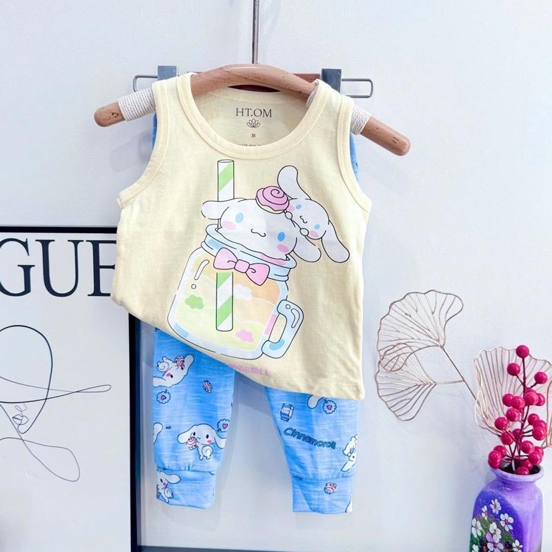 Colored Cotton Terno Sando and Pajama sleepwear set for 1-5 years old