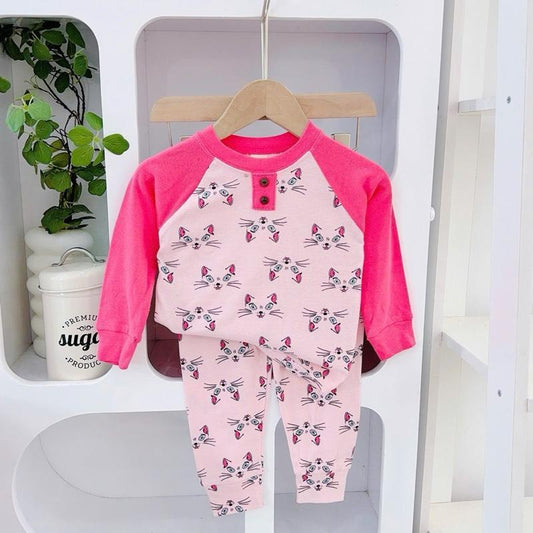 Cotton Terno Longsleeve and Pajama sleepwear set for 1-5 years old II