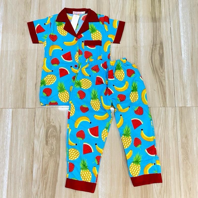 Polo and Pajama sleepwear set for 1-8 years old