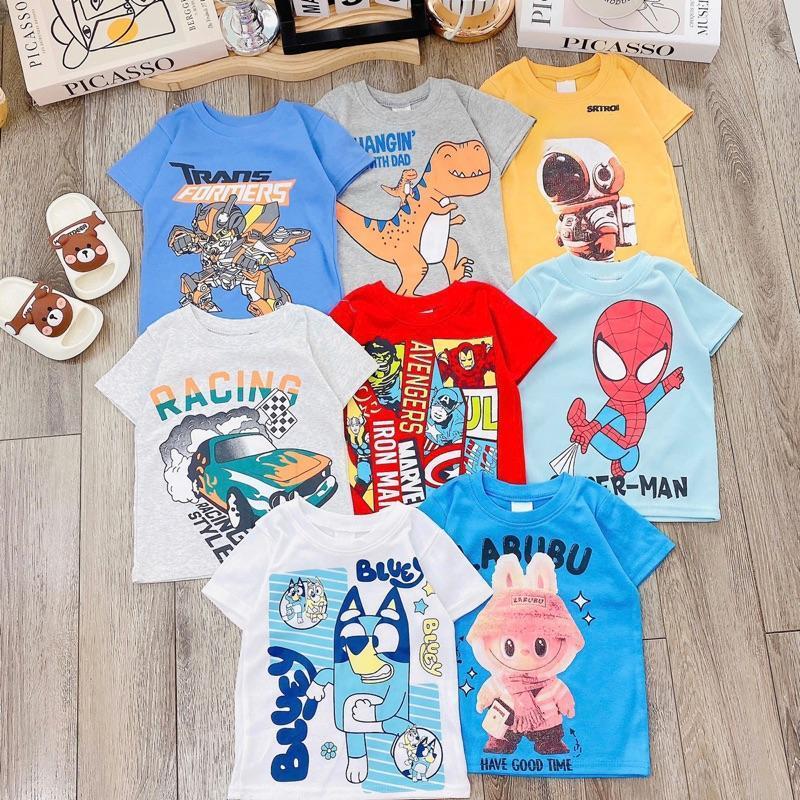 T-shirt and Cargo Pants Cotton Terno Set for 1-5 years old