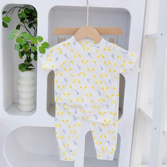 Cotton Terno Tshirt and Pajama sleepwear Set for 1-5 years old