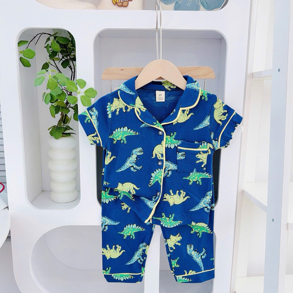Cotton Terno Polo and pajama set for 1-5 years old