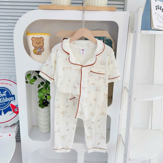 Cotton Terno Polo and pajama sleepwear set for 6-10 years old