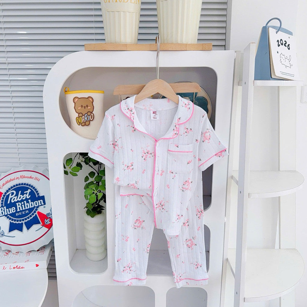 Cotton Terno Polo and pajama sleepwear set for 6-10 years old II