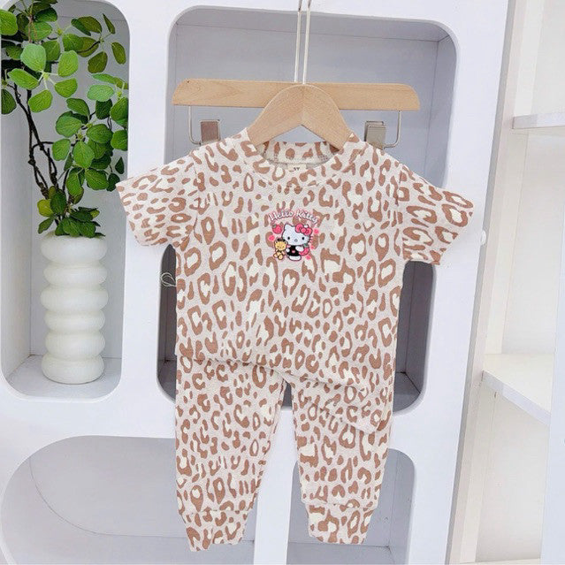 Cotton Terno T-shirt and Pajama sleepwear set for 1-5 years old