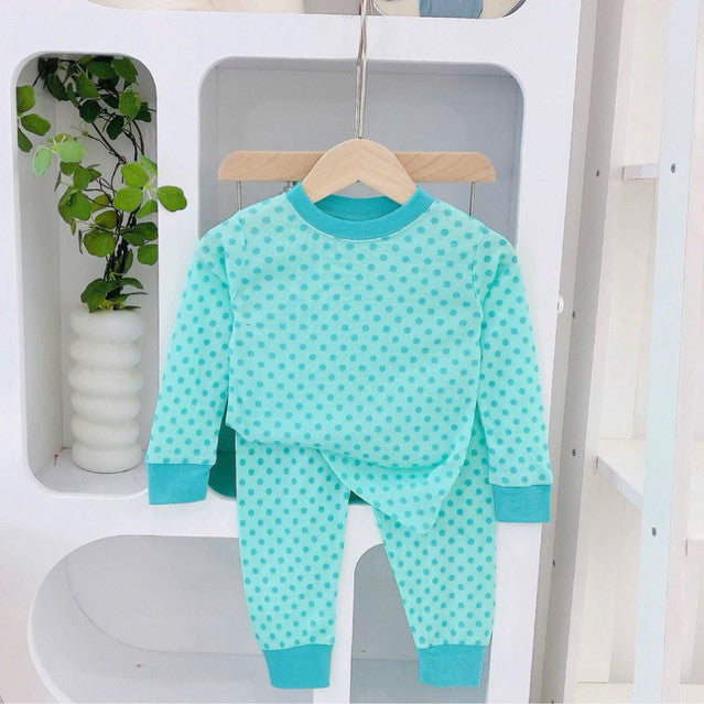 Cotton terno longsleeves and pajama sleepwear set for 6-10 years old
