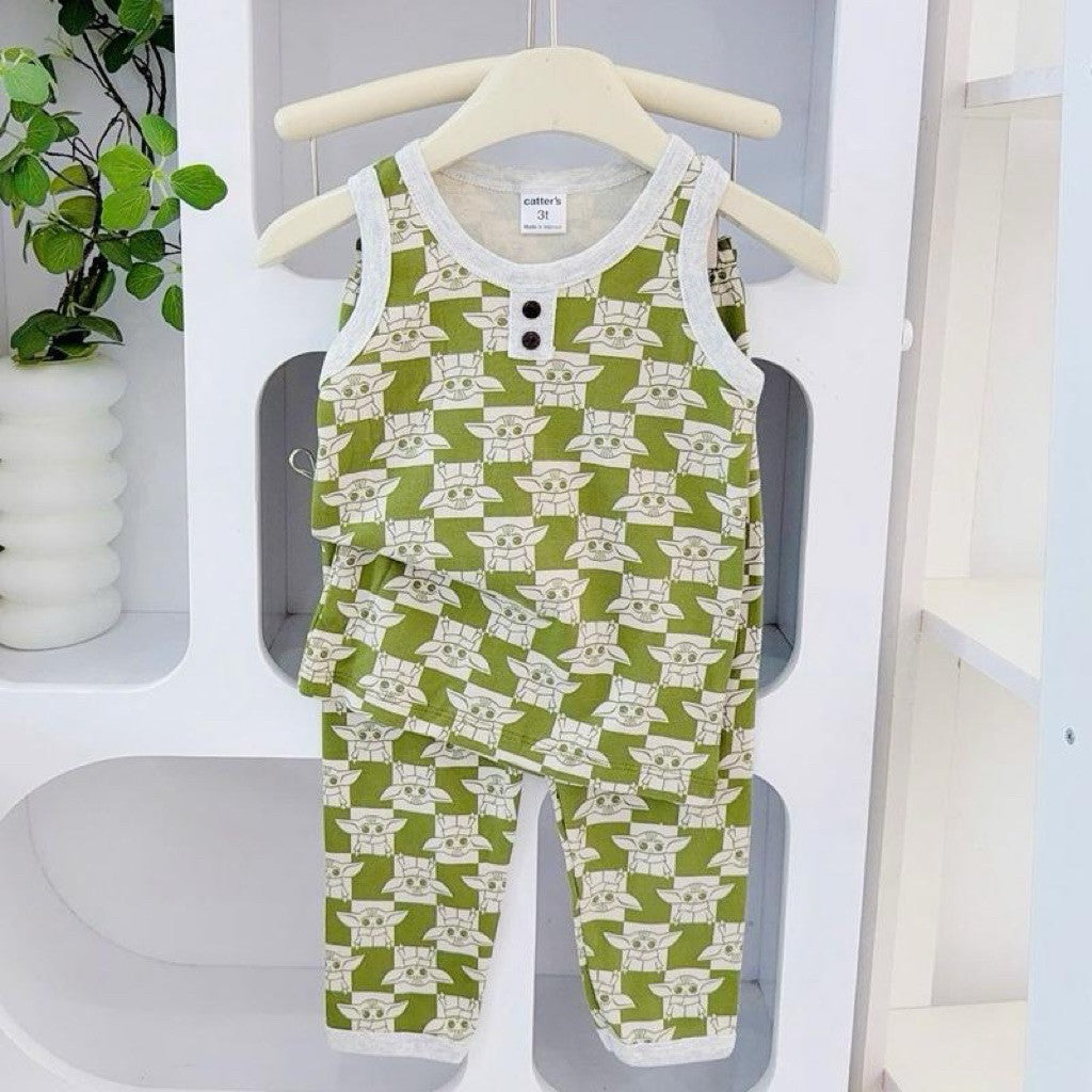 Cotton Terno Sando and Pajama sleepwear set for 1-5 years old