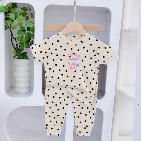 Cotton Terno T-shirt and Pajama sleepwear set for 1-5 years old