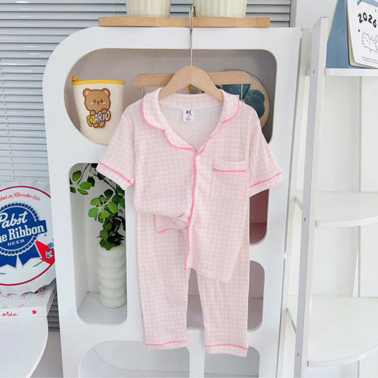 Cotton Terno Polo and pajama sleepwear set for 6-10 years old II