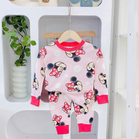 Cotton terno longsleeves and pajama sleepwear set for 6-10 years old
