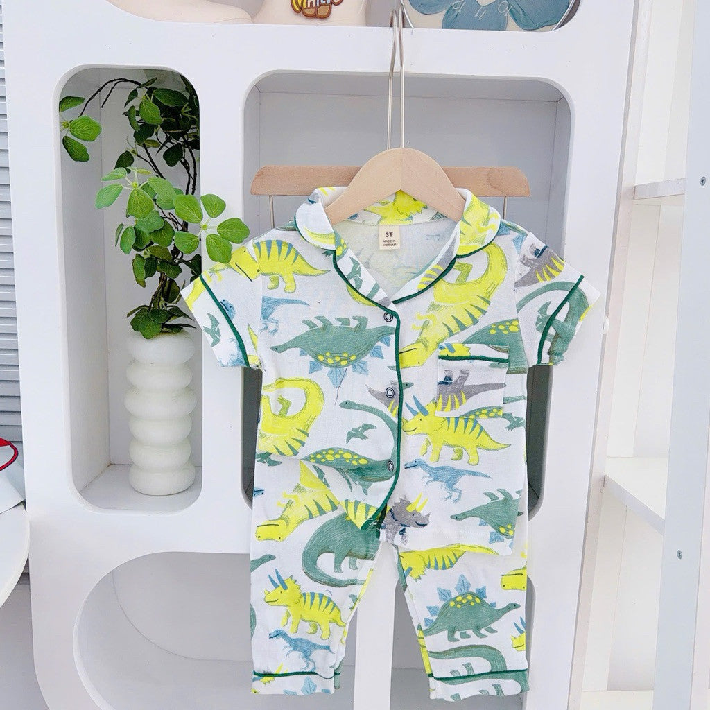 Cotton Terno Polo and pajama set for 1-5 years old