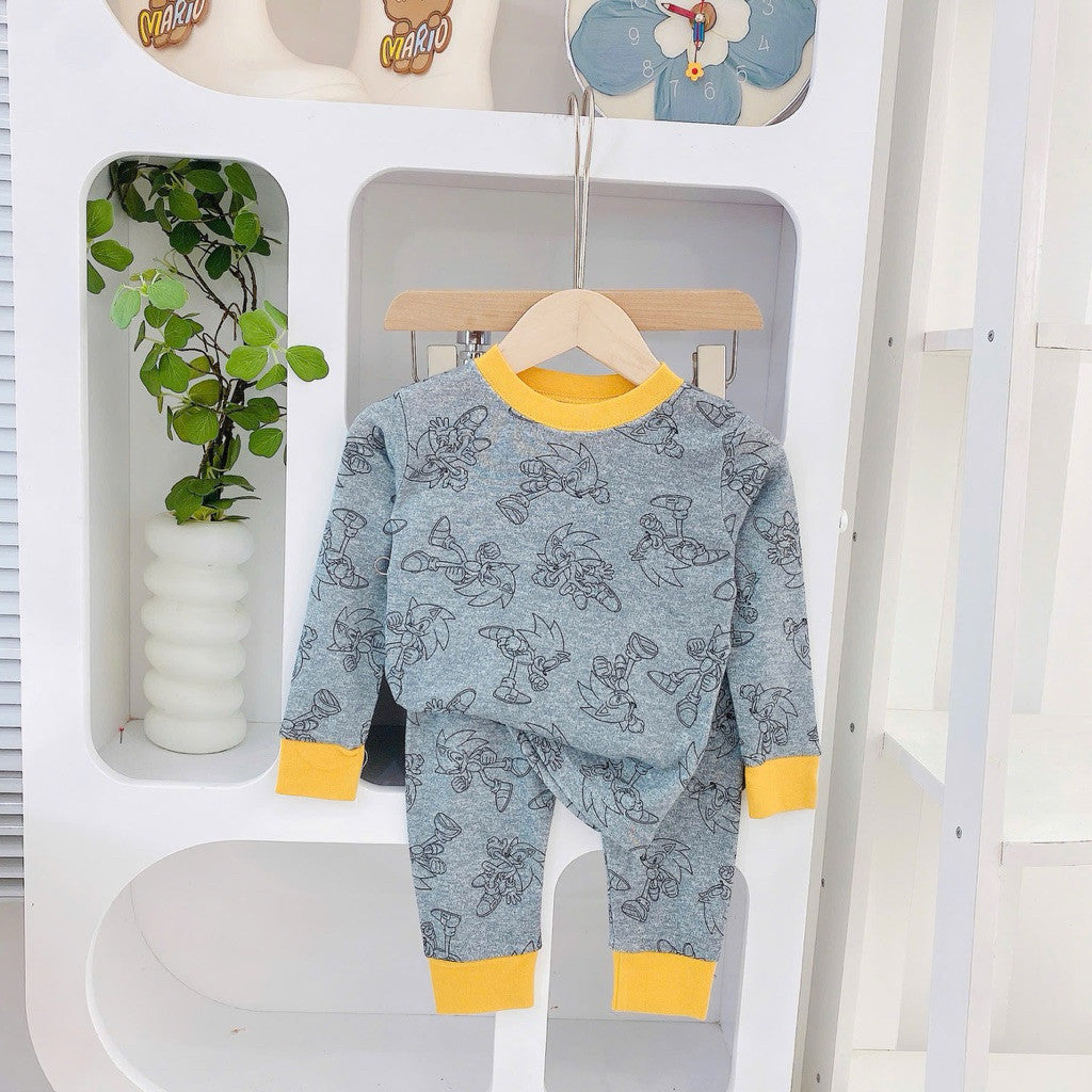Cotton Terno Longsleeve and Pajama sleepwear set for 1-5 years old III