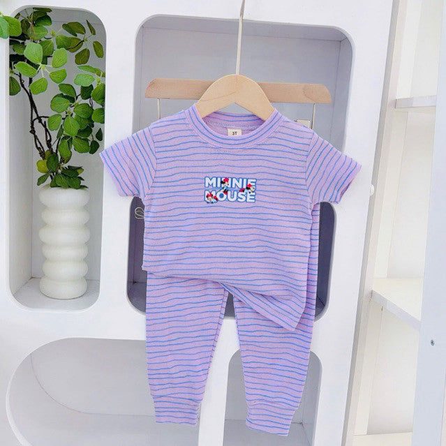 Cotton Terno T-shirt and Pajama sleepwear set for 1-5 years old