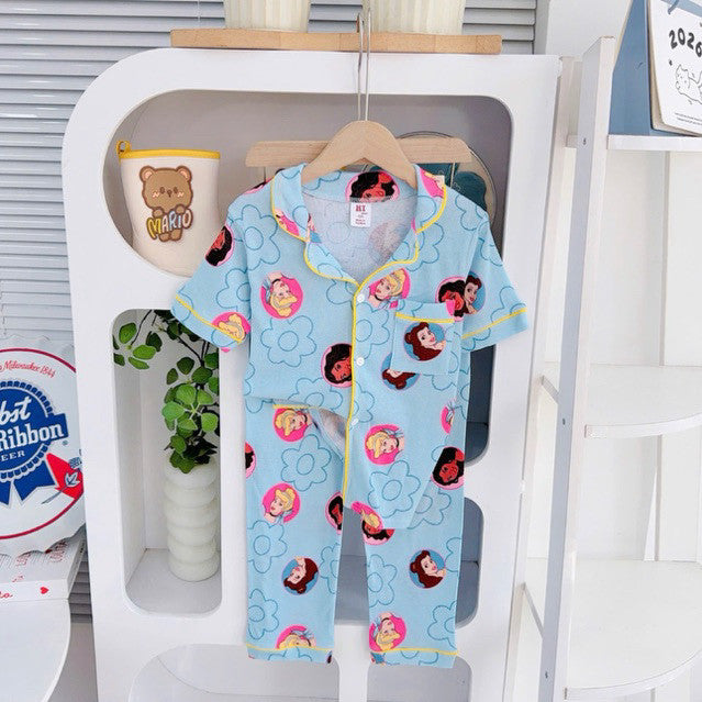 Cotton Terno Polo and pajama sleepwear set for 6-10 years old II