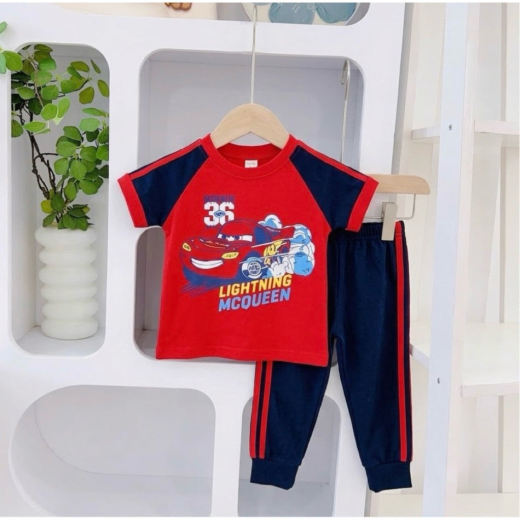 Cotton Terno T-Shirt & Jogger pants set for 1-5 years old II