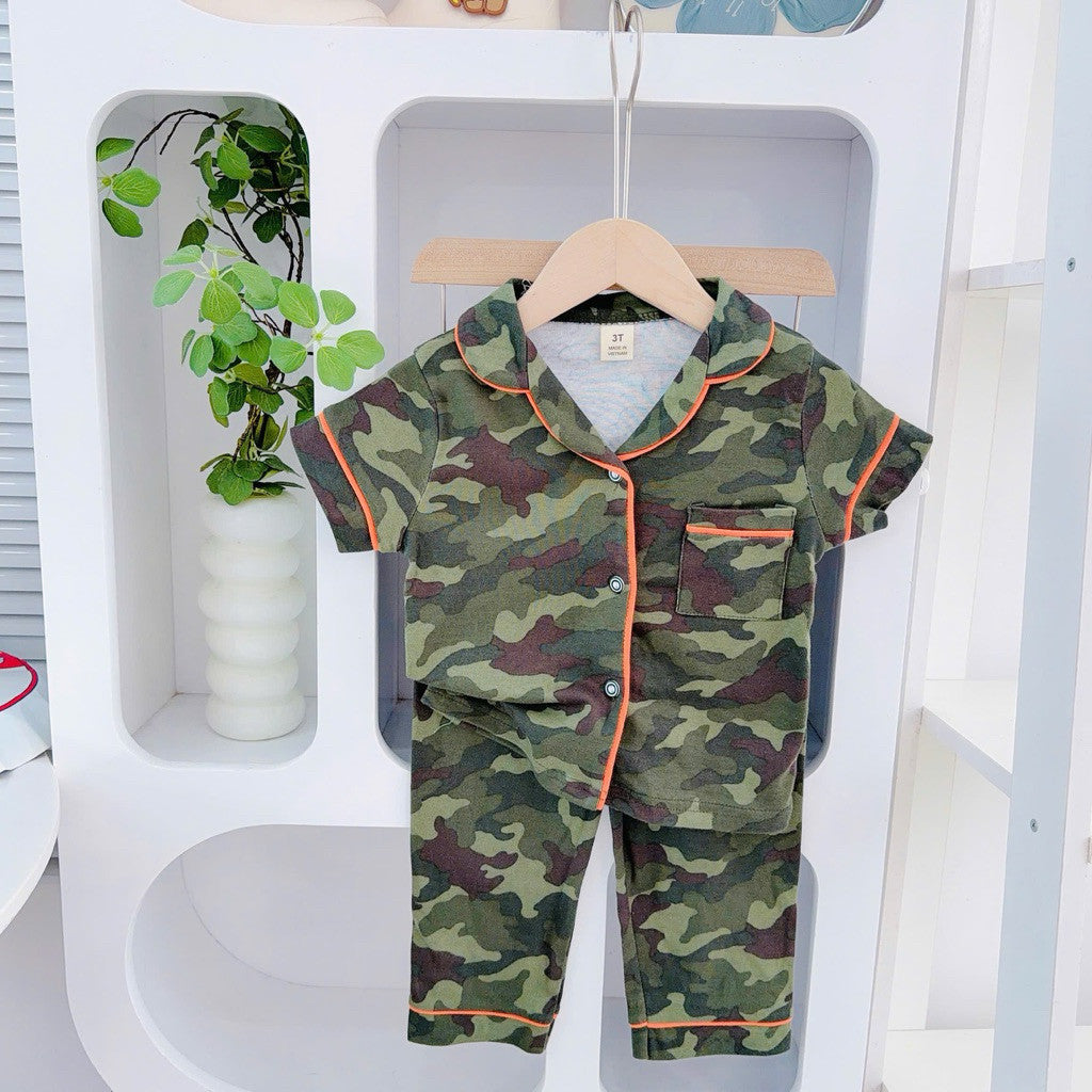Cotton Terno Polo and pajama set for 1-5 years old