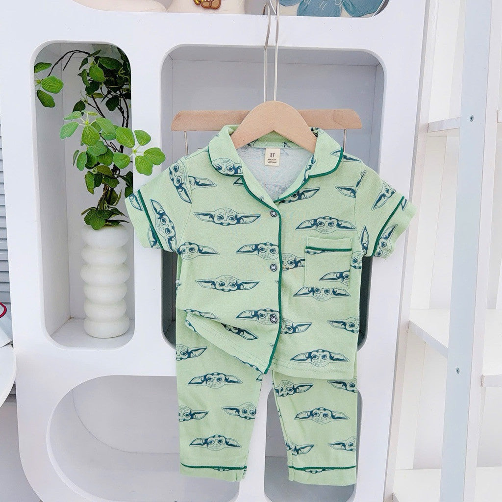 Cotton Terno Polo and pajama set for 1-5 years old