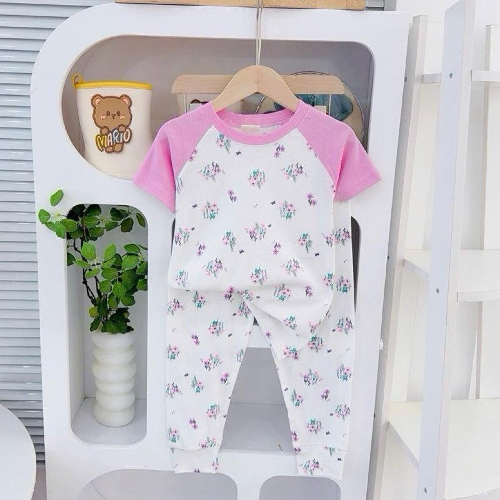 Cotton Terno T-Shirt and Pajama Sleepwear Set for 6-10 years old