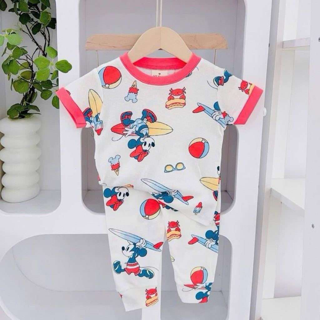 Cotton Terno Tshirt and pajama sleepwear set for 1-5 years old II