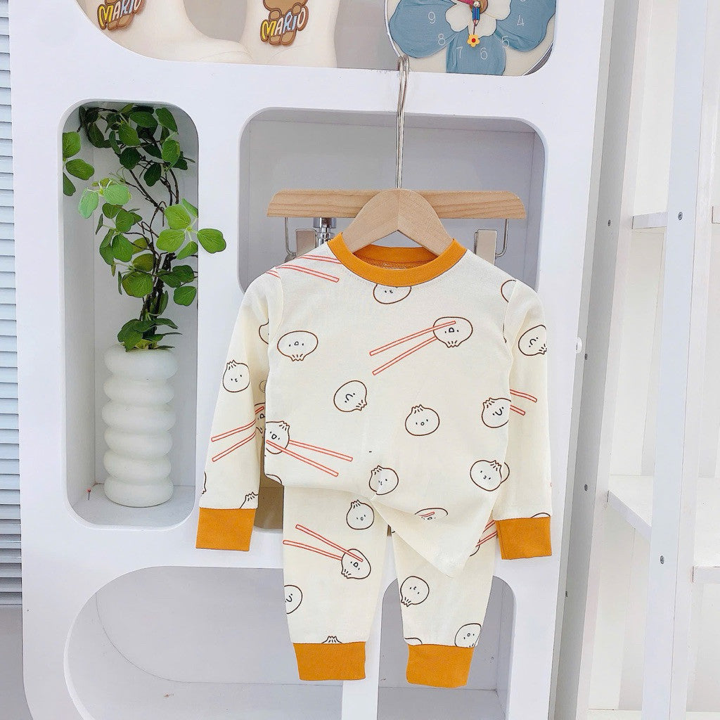 Cotton Terno Longsleeve and Pajama sleepwear set for 1-5 years old III