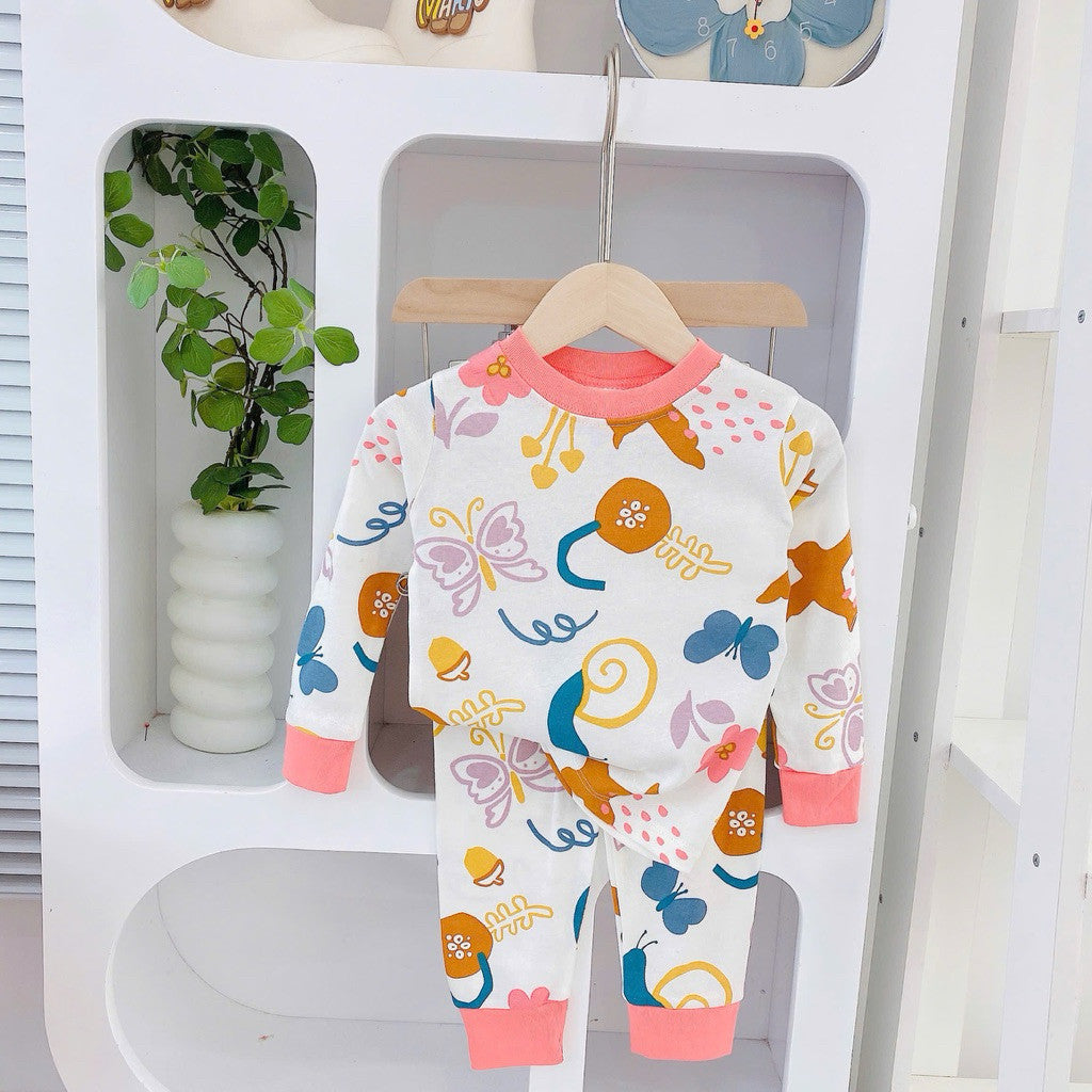 Cotton terno longsleeves and pajama sleepwear set for 6-10 years old