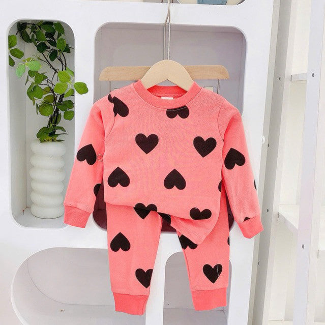 Cotton terno longsleeves and pajama sleepwear set for 6-10 years old