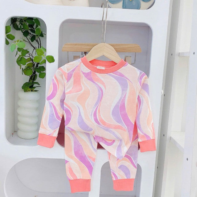 Cotton terno longsleeves and pajama sleepwear set for 6-10 years old