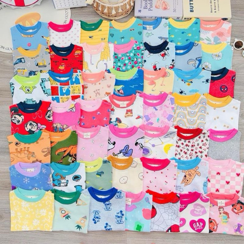 Cotton Terno Tshirt and pajama sleepwear set for 1-5 years old II