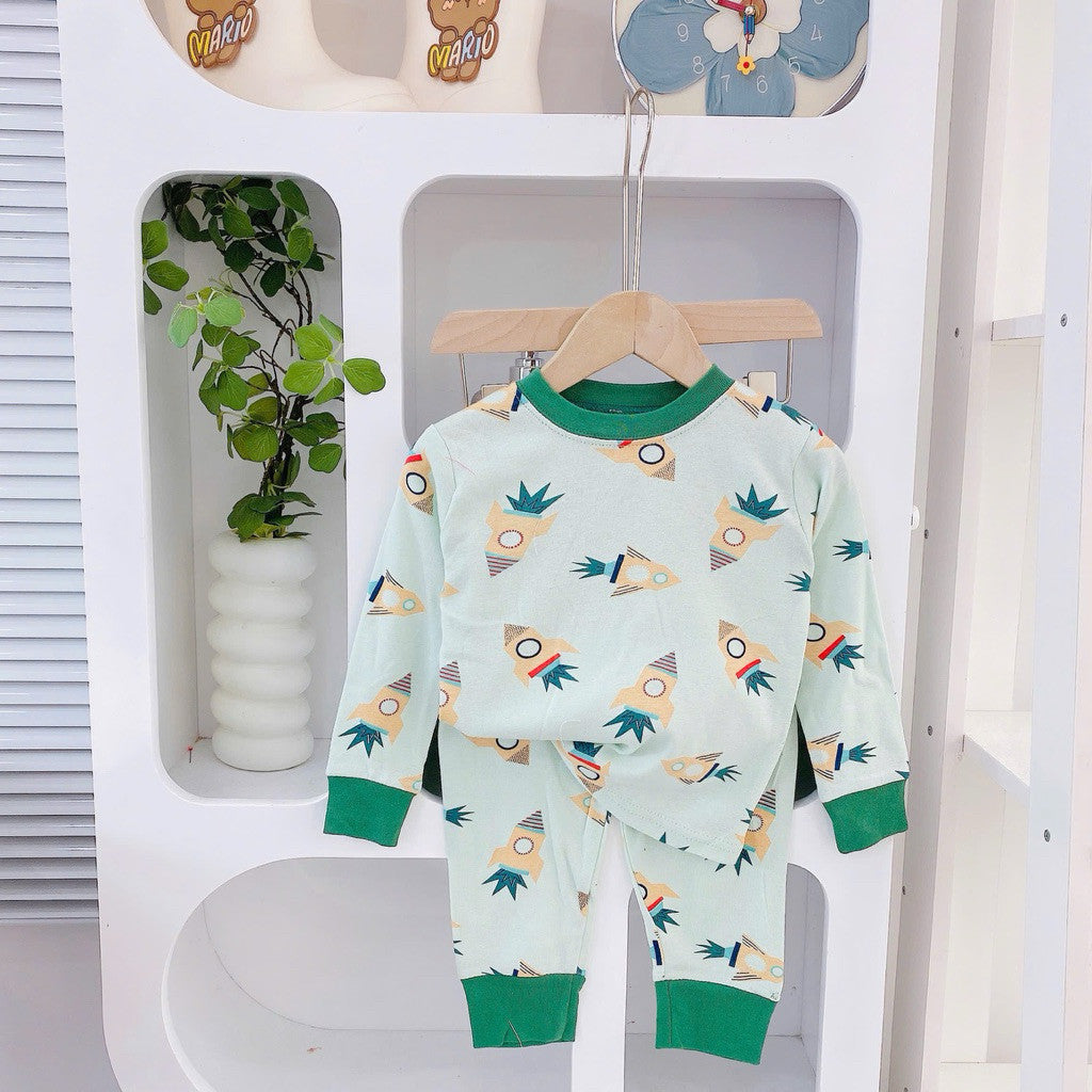 Cotton Terno Longsleeve and Pajama sleepwear set for 1-5 years old III