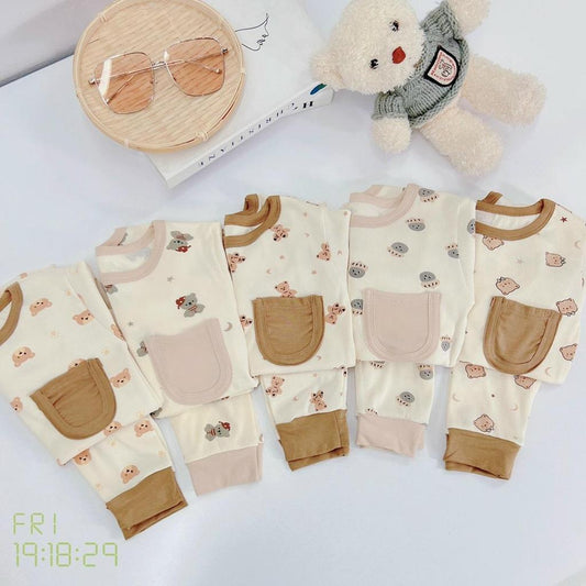 Baby Bizz Minky mom premium quality Terno sleepwear set for kids