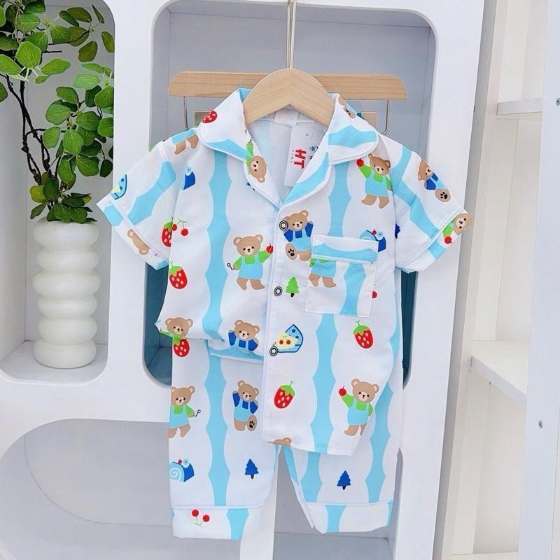 HT Terno Polo and Pajama Sleepwear Set 1-10 Years Old