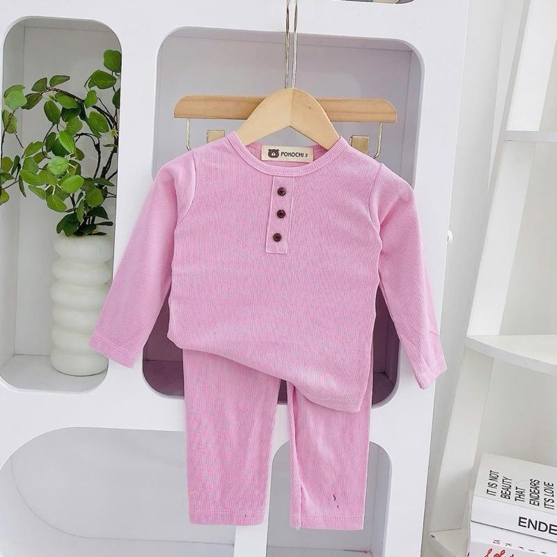 Cotton Terno Longsleeve and Pajama sleepwear set for 1-5 years old