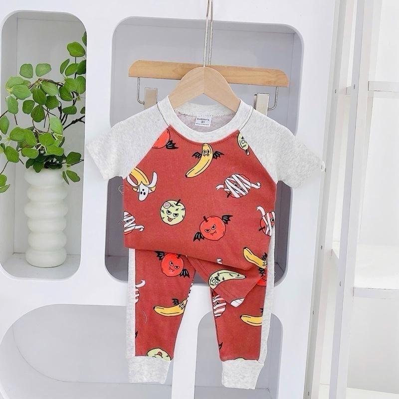 Cotton Terno Tshirt and Pajama sleepwear Set for 1-5 years old