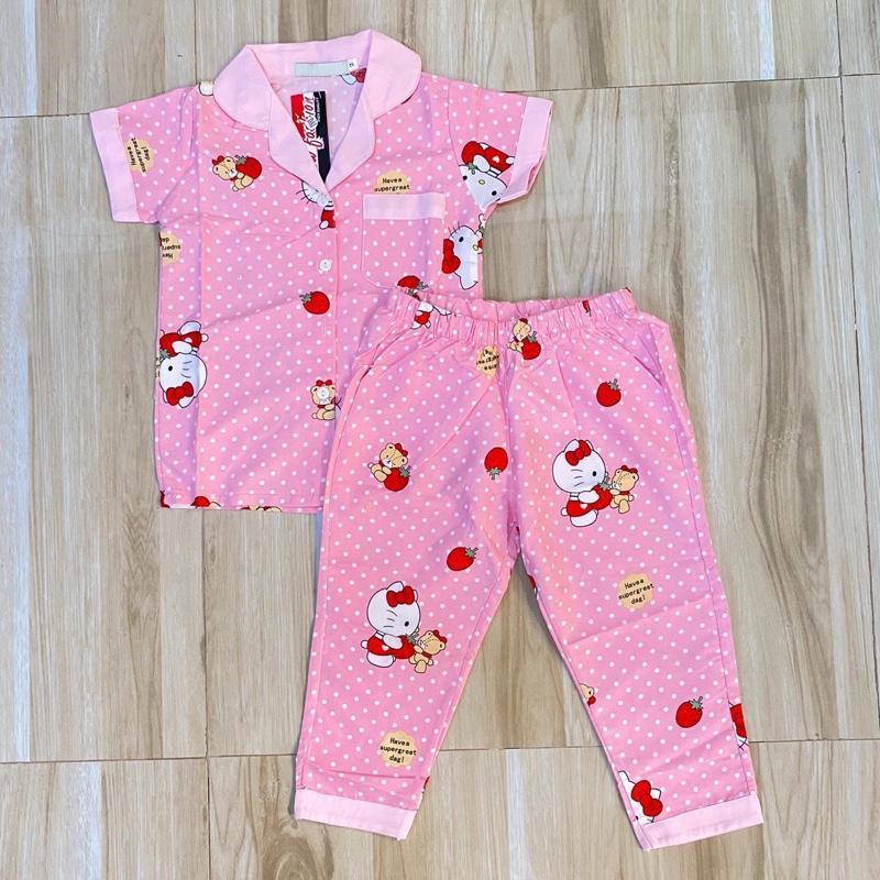 Polo and Pajama sleepwear set for 1-8 years old