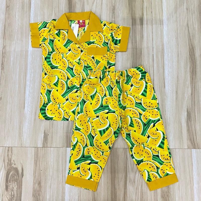 Polo and Pajama sleepwear set for 1-8 years old