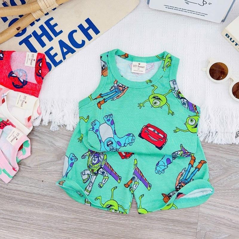 Cotton Terno Sando and Shorts set for kids 1-5 years old III
