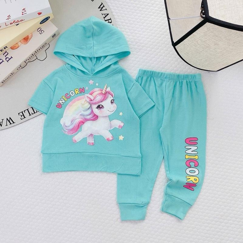 Hoodie and Pants Cotton Terno Set for 1-5 years old