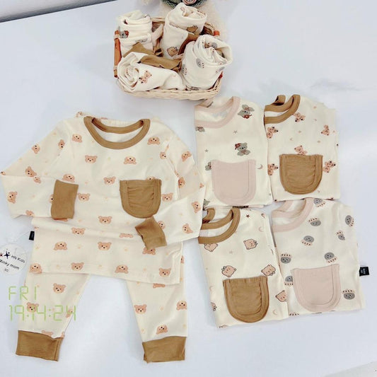 Baby Bizz Minky mom premium quality Terno sleepwear set for kids