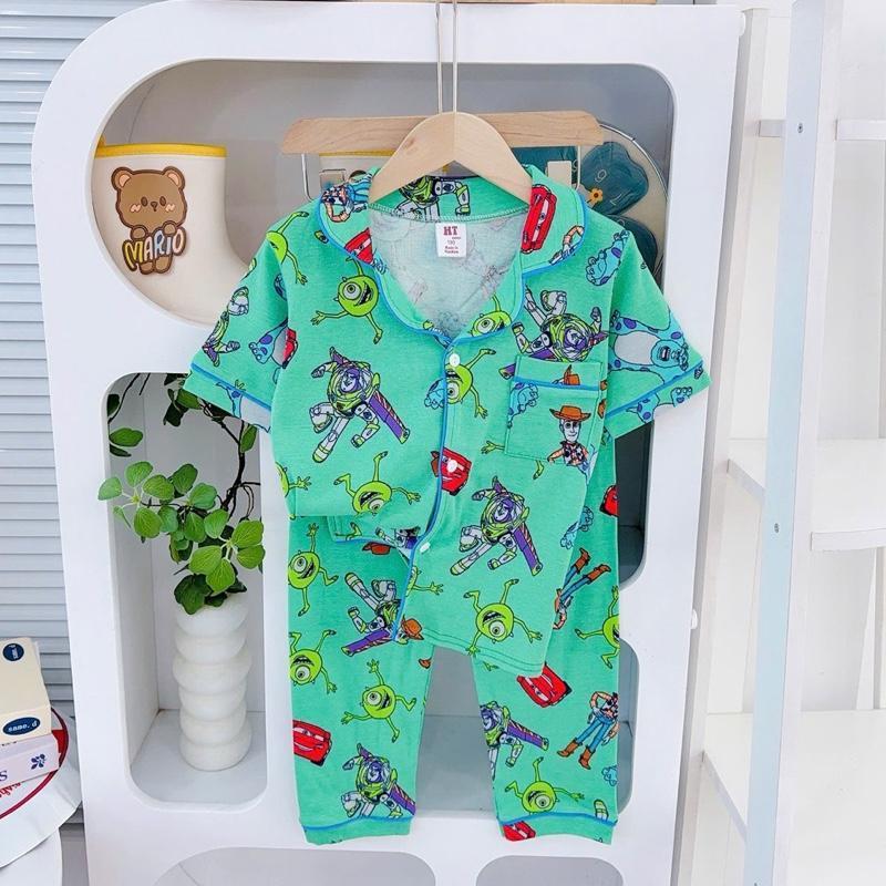Cotton Terno Polo and pajama sleepwear set for 6-10 years old