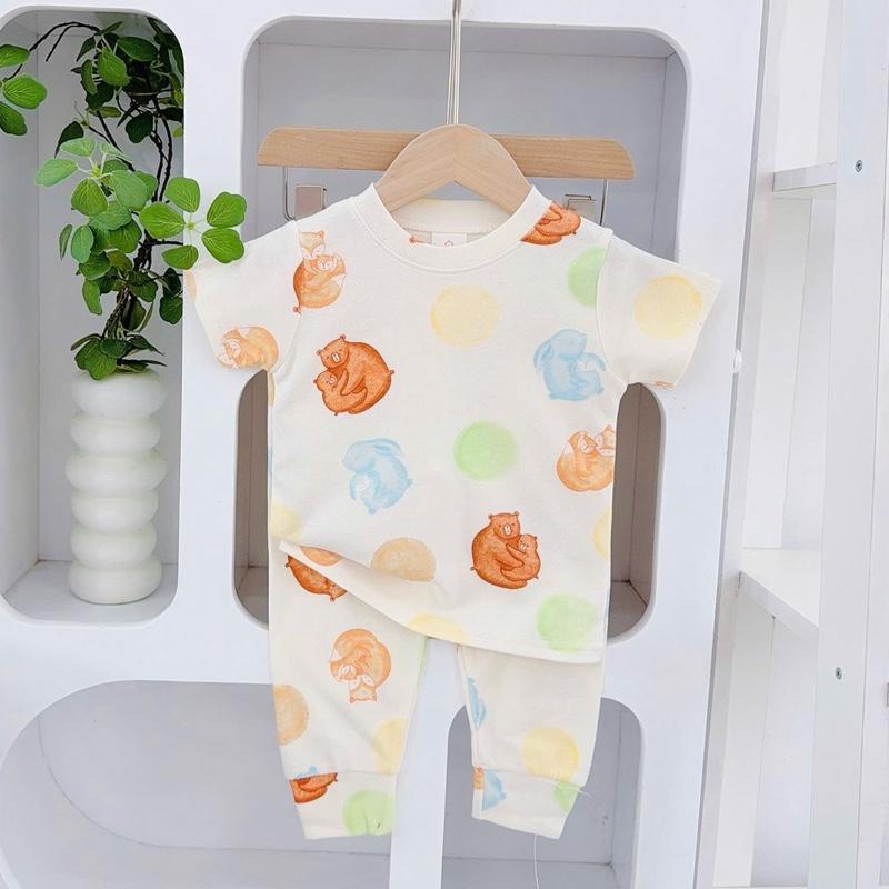 Cotton Terno Tshirt and Pajama sleepwear Set for 1-5 years old
