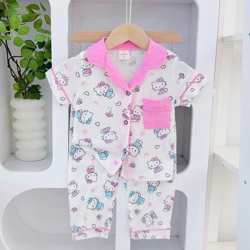 Cotton Terno Polo and Pajama sleepwear set for 1-5 years old