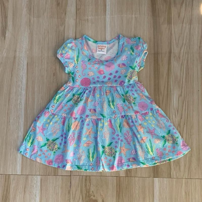 Cotton Dress for kids 1-6 years old II