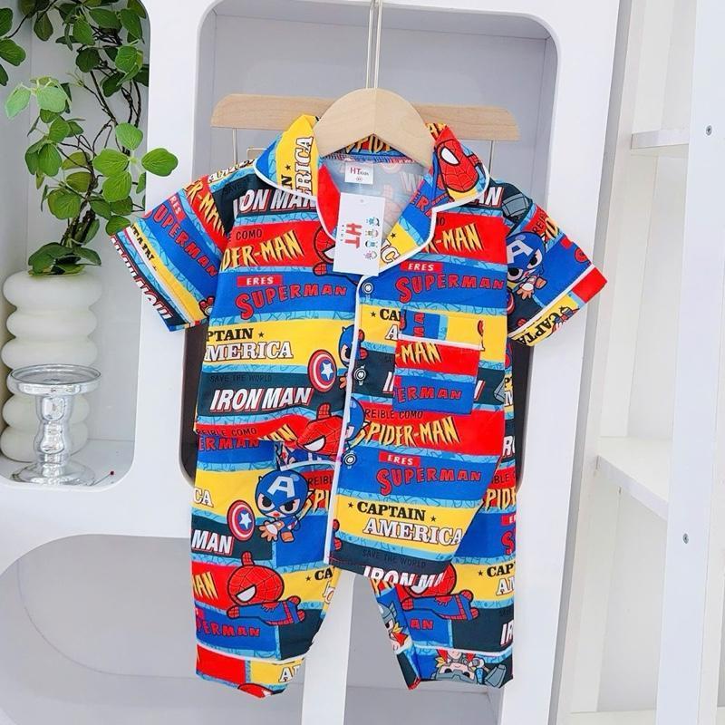 1-10 years old HT Terno Polo and Pajama sleepwear set for kids