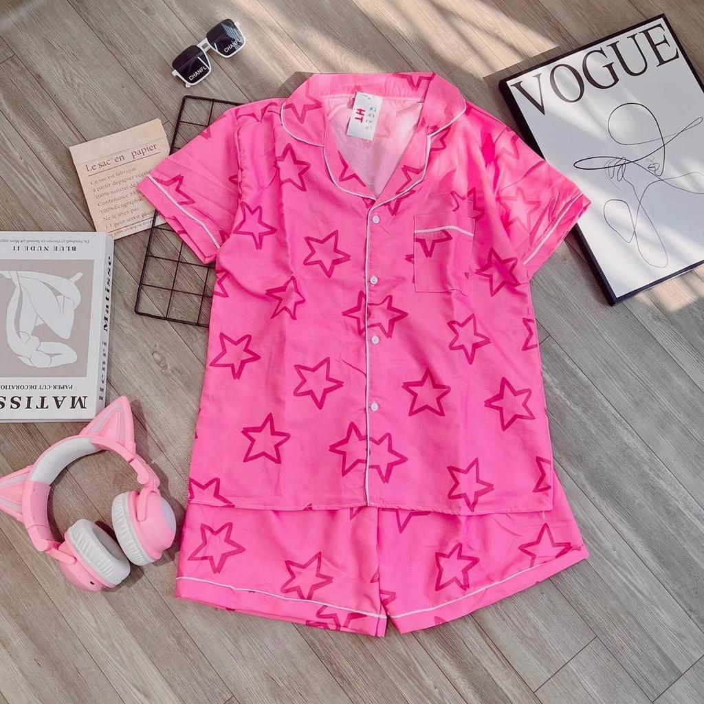 HT Adult Terno Polo and Shorts Sleepwear Set