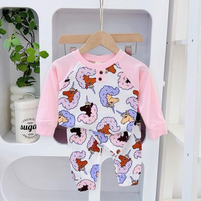 Cotton Terno Longsleeve and Pajama sleepwear set for 1-5 years old II