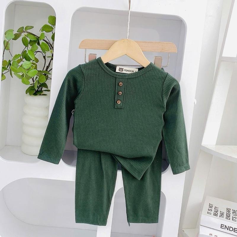 Cotton Terno Longsleeve and Pajama sleepwear set for 1-5 years old