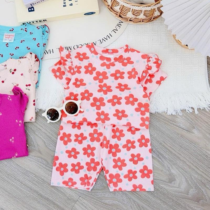 Baby Bizz 1-5 years old Cotton Ruffles T-Shirt & Shorts Set for Kids