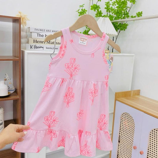 Cotton Dress for kids 1-6 years old