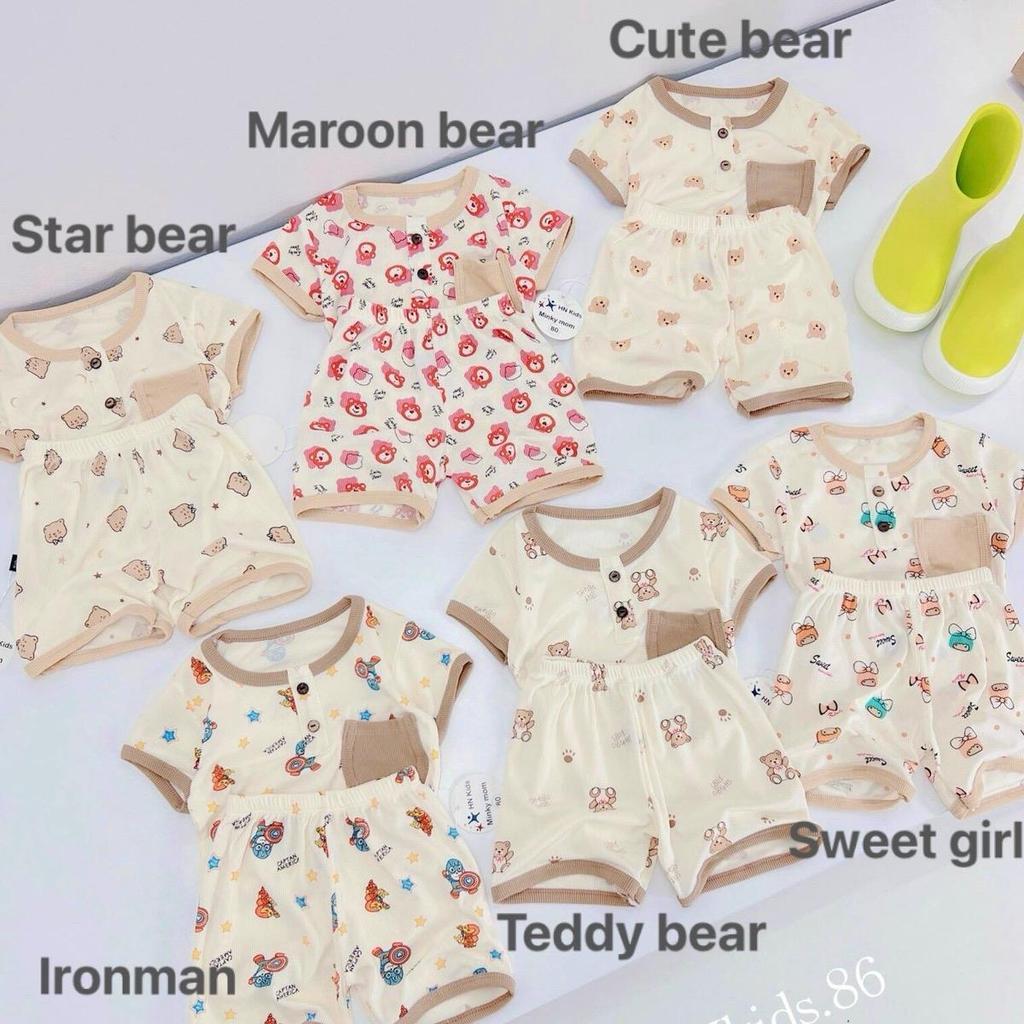 Premium Knitted Fabric Tshirt and Shorts set for 1-5 Years Old
