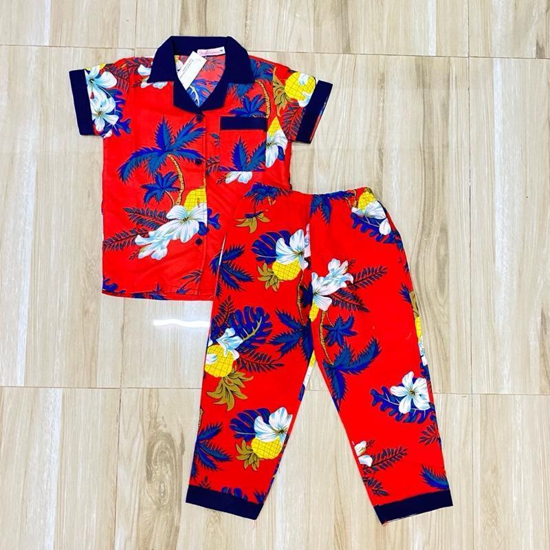 Polo and Pajama sleepwear set for 1-8 years old